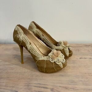 TJ Collection Handmade High Heel Dressy Shoes